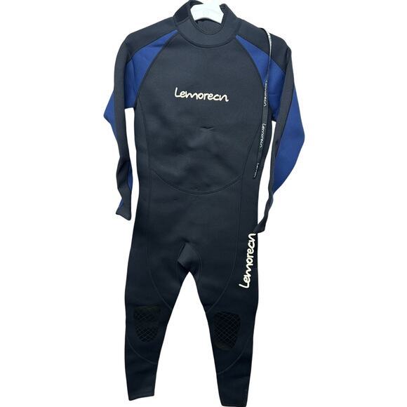 Lemorecn Mens Wetsuits Jumpsuit Neoprene 3/2mm Full Body Diving Suit Size Small - Picture 1 of 5